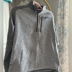 Men’s Gray Patagonia Quarter Zip